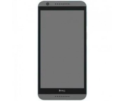 Дисплей HTC 620G Desire Dual Sim + тачскрін (сенсор), сірий, в рамці білого кольору