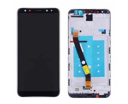 Дисплей Huawei Mate 10 Lite RNE-L01/RNE-L21 + тачскрин (сенсор), черный, в рамке, оригинал