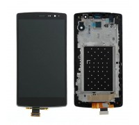 Дисплей LG H734 G4s Dual Sim / H735 / H736 + тачскрін (сенсор), чорний, в рамці