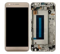 Lcd LG K580 X Cam + touch-screen (sensor), gold, in frame