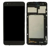 LCD LG M160 K4 (2017) / M150 Phoenix 3 / M151 / M153 Fortune / M154 + touchscreen (sensor), black, in frame