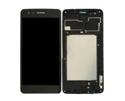 Дисплей LG M200N K8 (2017) / M210 Aristo / MS210 / US215 K8 2017 + тачскрін (сенсор), чорний, в рамці, 40 pin