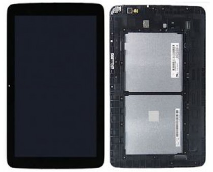 Дисплей LG V700 G Pad 10.1 + тачскрін (сенсор), чорний, в рамці, оригінал, # LD101WX2
