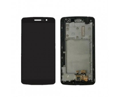 Display LG X190 Ray Dual Sim + touchscreen (sensor), gray, Titan Black, with front panel
