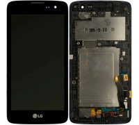 Display LG X210 K7 / X210DS, version 3G + touchscreen (sensor), black, in frame