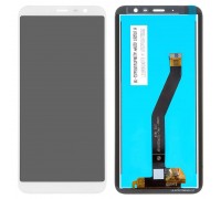 Lcd Meizu M6T M811H + touchscreen (sensor), white, in frame