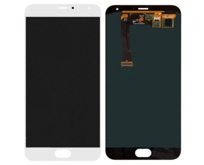 Lcd Meizu MX5 M575 / MX5e / MX5e Lite + touch-screen (sensor), white, in frame, TFT, copy