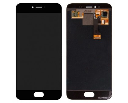 LCD Meizu Pro 6 M570H / Pro 6s + touchscreen (sensor), black, Amoled, original