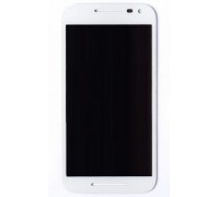 Дисплей Motorola XT1540 Moto G3 (3rd Gen) / XT1541 / XT1544 / XT1548 / XT1550 + тачскрін (сенсор), білий