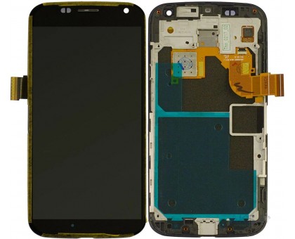 Lcd Motorola XT1580 Moto X Force / XT1581 / XT1585 + touch-screen (sensor), black, in frame, Amoled, original