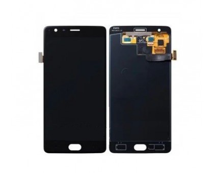 Дисплей OnePlus 3 A3003/3T A3010 + тачскрин (сенсор), черный, OLED, копия хорошего качества, в рамке