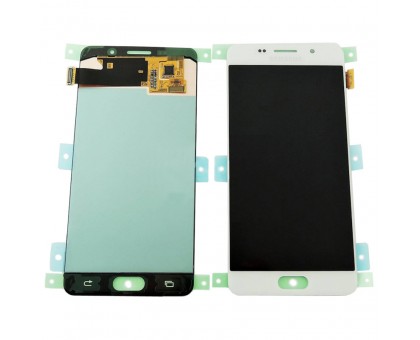 Дисплей Samsung A510F Galaxy A5 2016 + тачскрин (сенсор), белый, TFT, копия