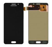 Дисплей Samsung A510F Galaxy A5 2016 + тачскрин (сенсор), черный, OLED, копия хорошего качества