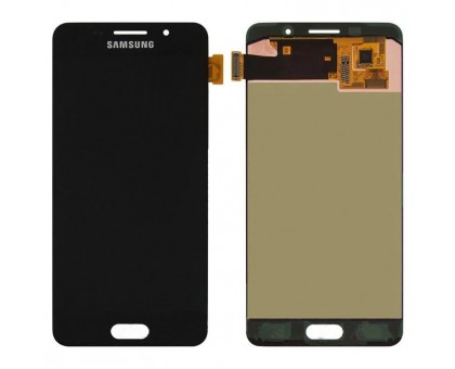 Дисплей Samsung A510F Galaxy A5 2016 + тачскрин (сенсор), черный, OLED, копия хорошего качества