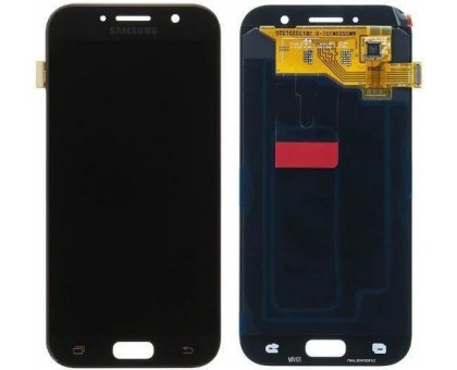 Lcd Samsung A720F Galaxy A7 2017 + touch-screen, black, Black Sky, TFT, copy