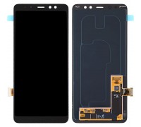Дисплей Samsung A730F Galaxy A8+ 2018 + тачскрин (сенсор), черный, TFT, копия