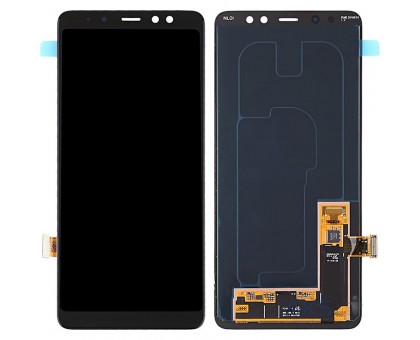Дисплей Samsung A730F Galaxy A8+ 2018 + тачскрин (сенсор), черный, TFT, копия