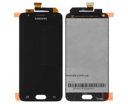 Дисплей Samsung G570F Galaxy J5 Prime (2016) + тачскрін (сенсор), чорний, оригінал, переклеїти скло