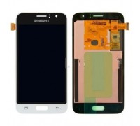 Дисплей Samsung J120H Galaxy J1 2016/J120F + тачскрин (сенсор), белый, TFT, копия
