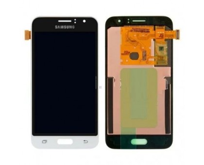 Дисплей Samsung J120H Galaxy J1 2016/J120F + тачскрин (сенсор), белый, TFT, копия