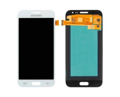 Дисплей Samsung J200H Galaxy J2/J200F + тачскрин (сенсор), белый, TFT, копия