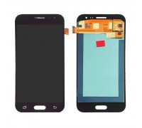 Дисплей Samsung J200H Galaxy J2/J200F + тачскрин (сенсор), черный, OLED, копия хорошего качества