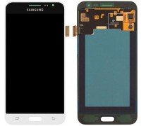 Дисплей Samsung J320H/DS Galaxy J3 (2016) + тачскрин (сенсор), белый, TFT, копия