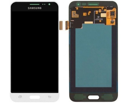 Дисплей Samsung J320H/DS Galaxy J3 (2016) + тачскрин (сенсор), белый, TFT, копия