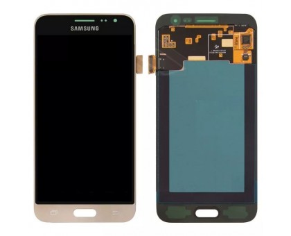Дисплей Samsung J320H/DS Galaxy J3 (2016) + тачскрин (сенсор), золотистый, TFT, копия