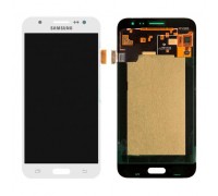 Дисплей Samsung J500H Galaxy J5 + тачскрин (сенсор), белый, OLED, копия хорошего качества
