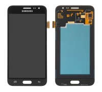 Дисплей Samsung J500H Galaxy J5 + тачскрин (сенсор), черный, OLED, копия хорошего качества