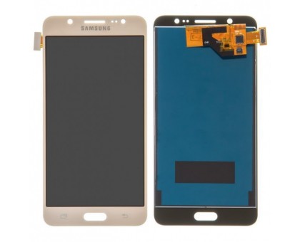 Lcd Samsung J510H Galaxy J5 2016 + touchscreen, gold, OLED, good quality copy