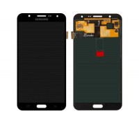 Дисплей Samsung J700H Galaxy J7 + тачскрін (сенсор), чорний, OLED, копія хорошої якості