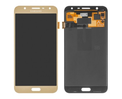 Дисплей Samsung J700H Galaxy J7 + тачскрин (сенсор), золотистый, OLED, копия хорошего качества