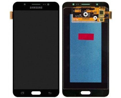 Дисплей Samsung J710F Galaxy J7 2016 + тачскрін (сенсор), чорний, TFT, копія