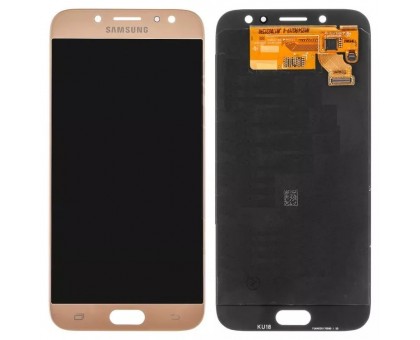 Дисплей Samsung J730F Galaxy J7 2017 + тачскрин (сенсор), золотистый, TFT, копия