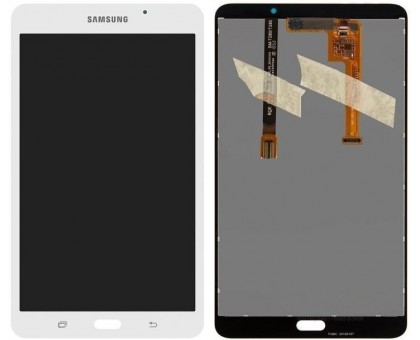 Display Samsung T285 Galaxy Tab A 7.0 2016, LTE version + touch-screen (sensor), white, Pearl White, original