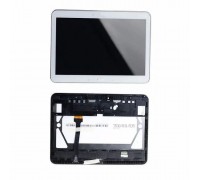 Lcd Samsung T530 Galaxy Tab 4 10.1 / T531 / T535 + touch-screen (sensor), white, in frame
