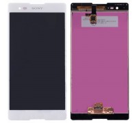 Дисплей Sony D5303 Xperia T2 Ultra/D5306/D5322 + тачскрин (сенсор), белый, оригинал