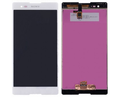 Дисплей Sony D5303 Xperia T2 Ultra/D5306/D5322 + тачскрин (сенсор), белый, оригинал