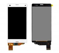 Дисплей Sony D5803 Xperia Z3 Compact/D5833 + тачскрин (сенсор), белый