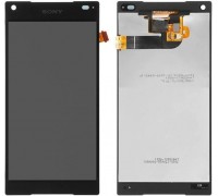 Дисплей Sony E5803 Xperia Z5 Compact/E5823 + тачскрин (сенсор), черный