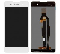 Дисплей Sony F3311 Xperia E5/F3313 + тачскрин (сенсор), белый