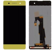 Модуль для Sony F3111 Xperia XA/ F3112/ F3113/ F3115/ F3116 (Дисплей + тачскрин), Lime Gold золотистый