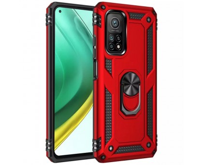 Ударопрочный чехол Serge Ring магнитный держатель для Xiaomi Mi 10T / Mi 10T Pro