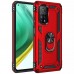 Ударопрочный чехол Serge Ring магнитный держатель для Xiaomi Mi 10T / Mi 10T Pro