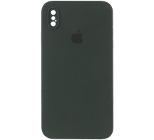 Чехол Silicone Case Square Full Camera Protective (AA) для Apple iPhone XS (5.8