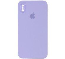 Чехол Silicone Case Square Full Camera Protective (AA) для Apple iPhone XS (5.8