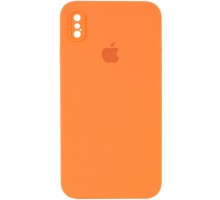Чехол Silicone Case Square Full Camera Protective (AA) для Apple iPhone XS (5.8