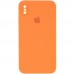 Чехол Silicone Case Square Full Camera Protective (AA) для Apple iPhone XS (5.8